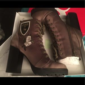 Olive Green Chloe Bootie